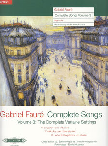 [279019] Complete Songs Band 3 Sämtliche Verlaine Vertonungen (hoch/mittel)