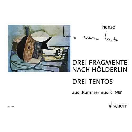 [231009] 3 Hölderlin Fragmente/ 3 Tentos