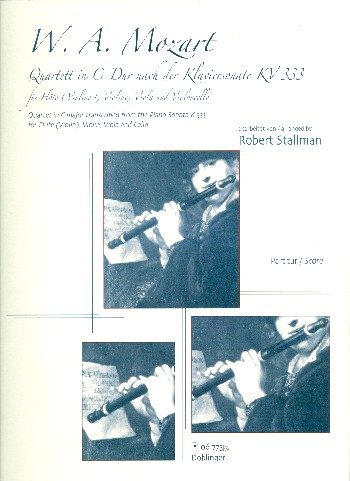 [06-00773-PA] Quartett C-Dur nach KV 333