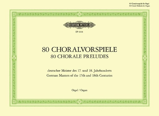 [53431] 80 Choralvorspiele