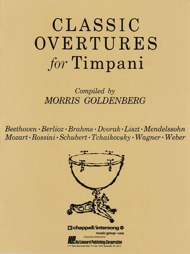[218009] Classic Ouvertueres for Timpani