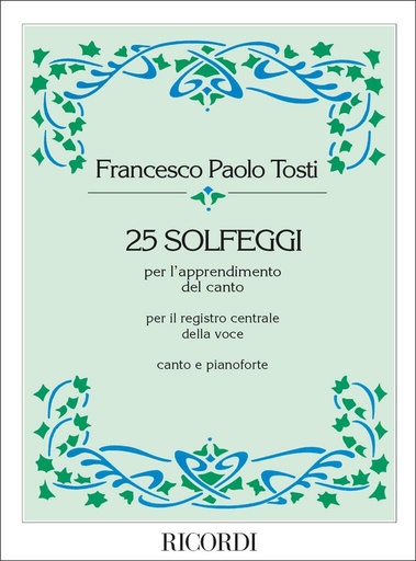 [112364] 25 Solfeggi