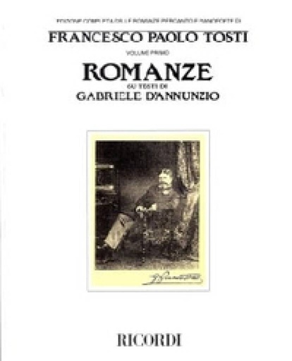 [105930] Romanzen su testi di Gabriele d' Annunzio