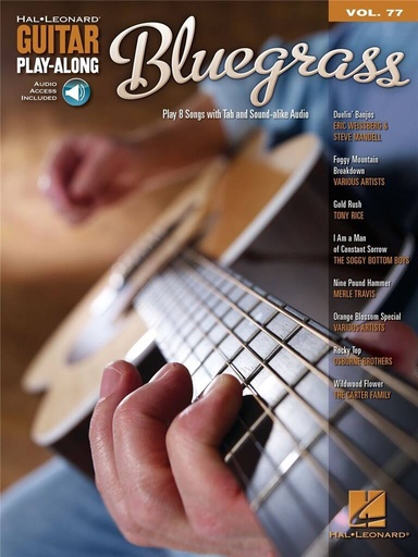 [244238] Bluegrass - Guitar Play-Along Vol. 77