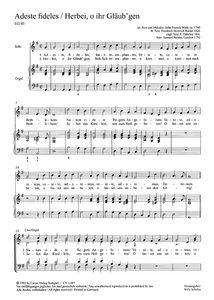 [89946] Adeste fideles / Herbei o ihr Gläub'gen