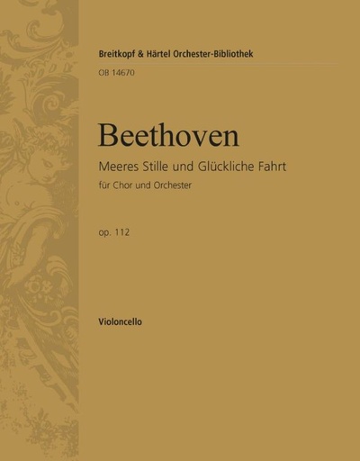 [161730] Meeres Stille und glückliche Fahrt op. 112
