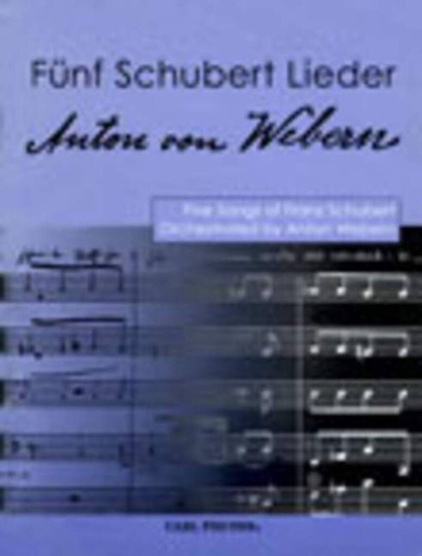 [246335] 5 Schubert Lieder