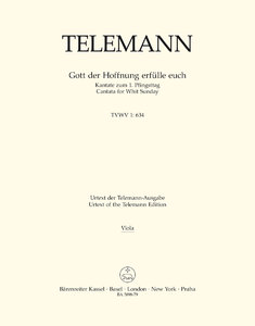 [298994] Gott der Hoffnung erfülle euch TVWV 1:634