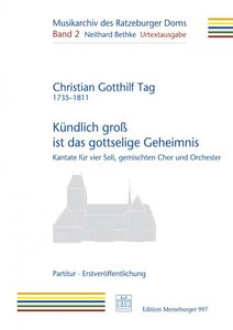 [286019] Kündlich groß ist das gottselige Geheimnis