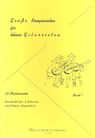 [225116] Grosse Komponisten für kleine Gitarristen Band 1