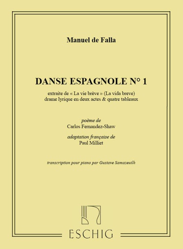 [326684] Danse espagnole Nr. 1 aus La vie breve