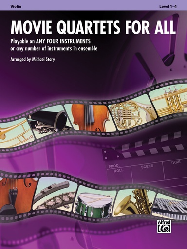 [287380] Movie Quartets for All