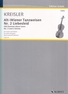 [310122] Alt-Wiener Tanzweisen Nr. 2 Liebesleid