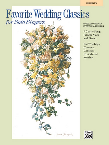 [215690] Favorite Wedding Classics for Solo Singers - Medium Low