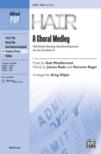 [234136] Hair - A Choral Medley