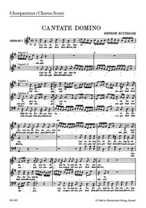 [160231] Cantate Domino BuxWV 12