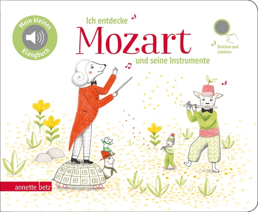[331482] Ich entdecke Mozart und seine Instrumente - Pappbilderbuch mit Sound