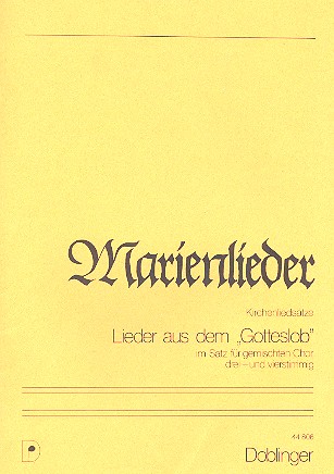 [44-00806] Marienlieder - Kirchenliedsätze