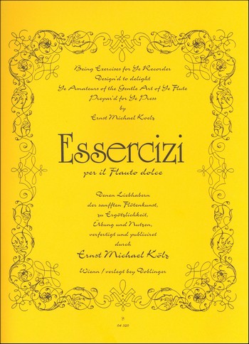 [04-00320] Essercizi per il flauto dolce