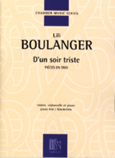 [216018] D'un Soir Triste - Pieces En Trio