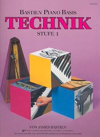 [108800] Basisklavierschule Technik Stufe 1