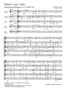 [180437] Giunto e pur, Lidia, SWV 18