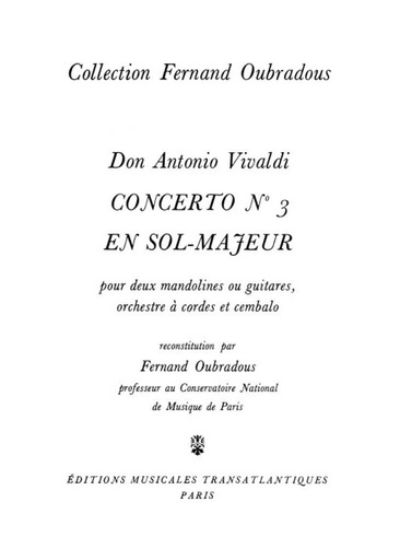 [154042] Konzert Nr. 3 G-Dur  2 Mand Str Cem