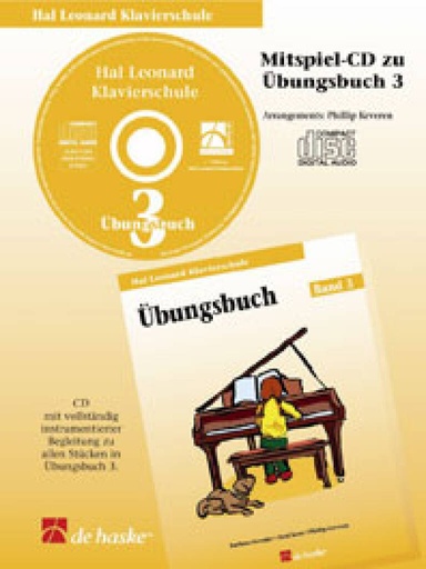 [54320] Hal Leonard Klavierschule Band 3 - Mitspiel-CD zum Übungsbuch