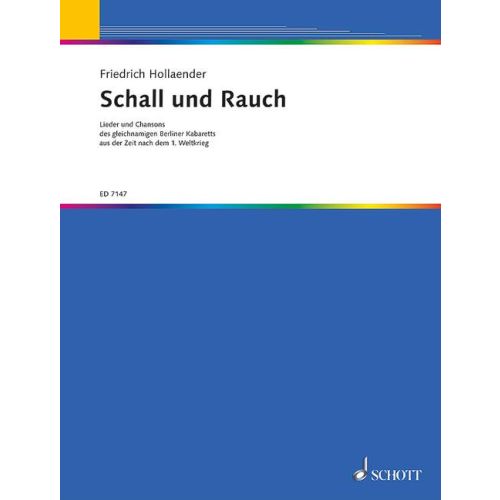 [146800] Schall und Rauch - Lieder