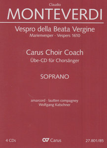 [303955] Vespro della Beata Vergine, SV 206 (Marienvesper)