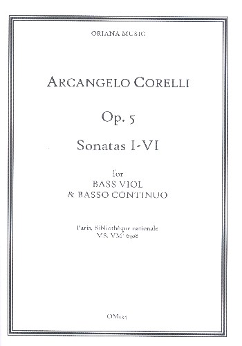[286367] 5 Sonaten da camera Nr. 7-11 aus 12 Sonaten op. 5