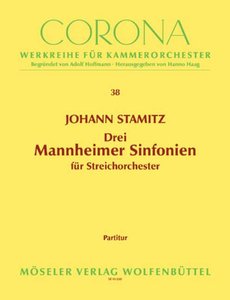 [101307] 3 Mannheimer Sinfonien
