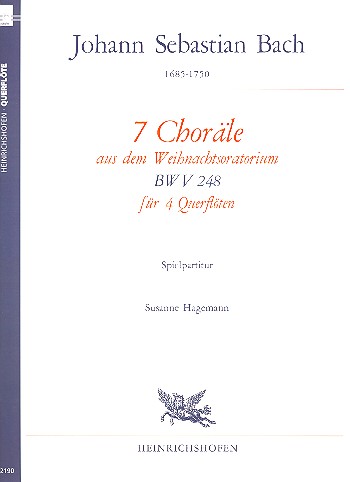 [19572] 7 Choräle aus dem Weihnachtsoratorium BWV 248