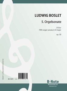 [330212] 5. Orgelsonate D-Dur op. 30