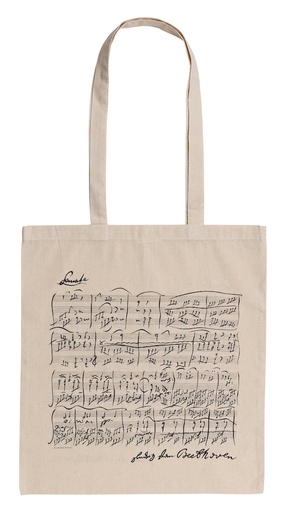 [323835] Tragtasche Beethoven Natur lang