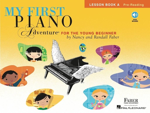[263438] My First Piano Adventure for the Young Beginner Lesson Book A - Pre-R
