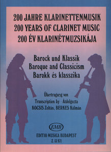 [263596] Barock und Klassik 200 Jahre Klarinettenmusik
