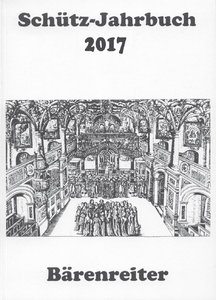 [314316] Schütz-Jahrbuch 2017 - 39. Jahrgang