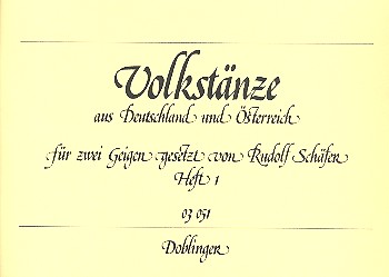 [03-00051] Volkstänze aus Deutschland und Österreich Heft 1
