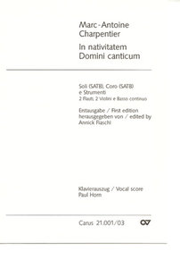 [93220] In nativitatem Domini canticum, H 314