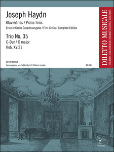 [DM-00485] Klaviertrio Nr. 35 C-Dur Hob. XV:21