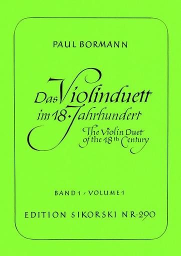 [52057] Das Violinduett im 18 Jhdt