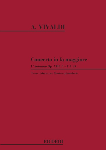 [74506] 4 Jahreszeiten Nr. 3 Herbst (L'Autunno)