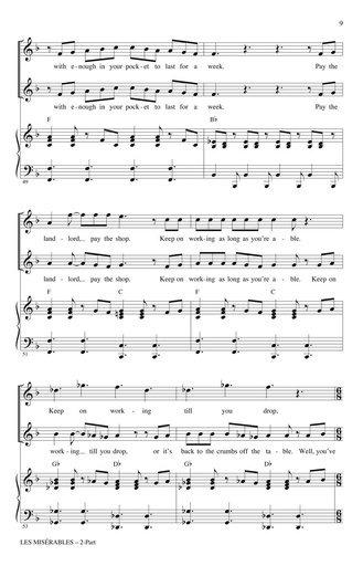 [269077] Les Miserables - Choral Selections from the Movie