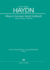 [204965] Missa in honorem Sancti Gotthardi MH 530