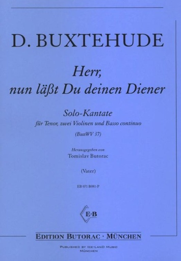 [206759] Herr nun läßt du deinen Diener, BuxWV 37