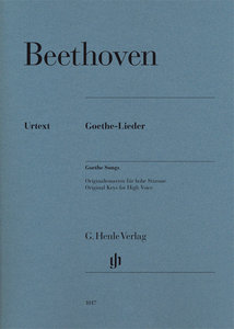 [HN-01017] Goethe-Lieder