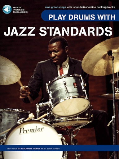 [254612] Play Drums with Jazz Standards