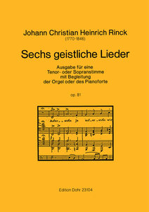 [122383] Sechs geistliche Lieder, op. 81