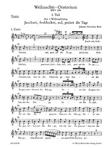 [122437] Weihnachtsoratorium, BWV 248